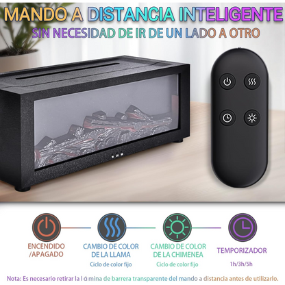 Humidificador de chimenea difusor de aromas