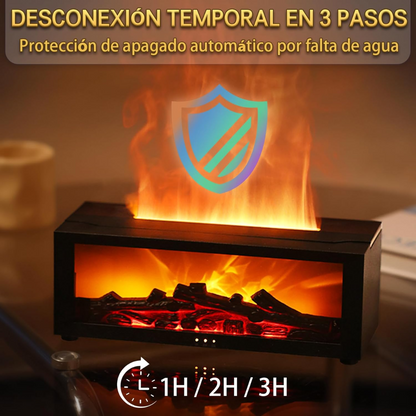 Humidificador de chimenea difusor de aromas